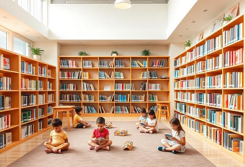 Library & Media Centre at BCIS international school Chiang Mai